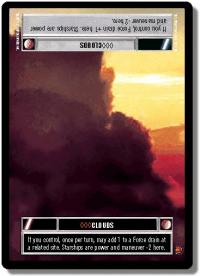 star wars ccg cloud city clouds dark