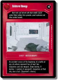 star wars ccg premiere limited collateral damage