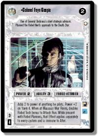 star wars ccg special edition colonel feyn gospic