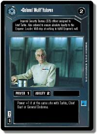 star wars ccg premiere limited colonel wulf yularen