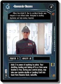 star wars ccg cloud city commander desanne