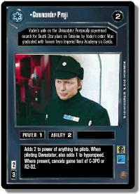 star wars ccg premiere limited commander praji