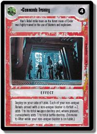 star wars ccg endor commando training