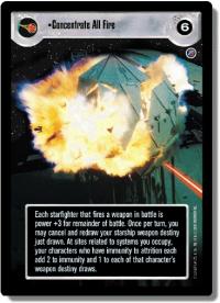 star wars ccg death star ii concentrate all fire