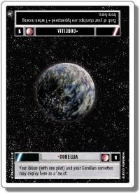 star wars ccg a new hope revised corellia wb