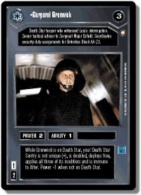 star wars ccg special edition corporal grenwick