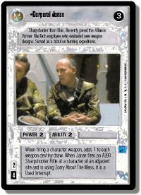 star wars ccg endor corporal janse