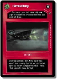 star wars ccg dagobah limited corrosive damage