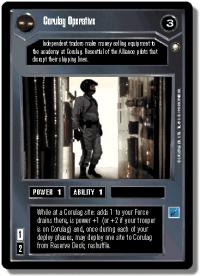 star wars ccg special edition corulag operative