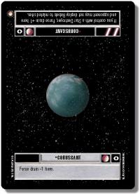 star wars ccg special edition coruscant dark