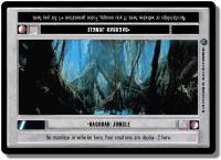 star wars ccg dagobah limited dagobah jungle