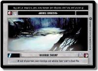 star wars ccg dagobah limited dagobah swamp