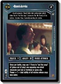 star wars ccg a new hope limited dannik jerriko