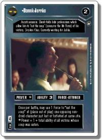 star wars ccg a new hope revised dannik jerriko wb