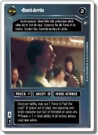 star wars ccg a new hope revised dannik jerriko wb