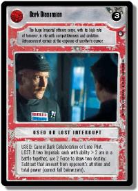 star wars ccg hoth limited dark dissension