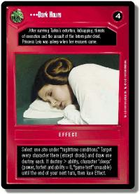 star wars ccg premiere limited dark hours