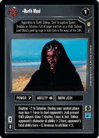 star wars ccg tatooine darth maul