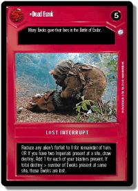 star wars ccg endor dead ewok