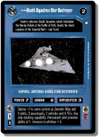 star wars ccg special edition death squadron star destroyer