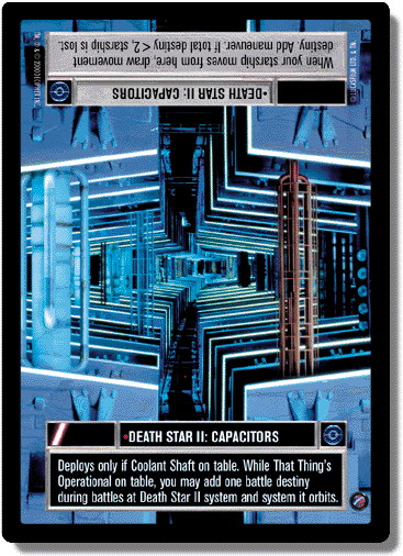 Death Star II: Capacitors
