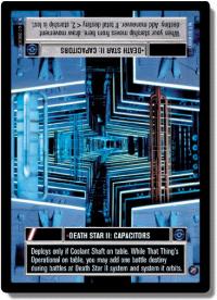 star wars ccg death star ii death star ii capacitors