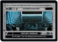 star wars ccg death star ii death star ii docking bay