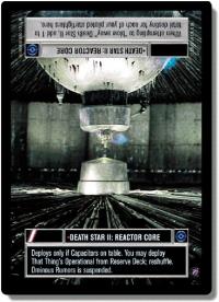 star wars ccg death star ii death star ii reactor core