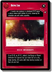 star wars ccg hoth limited debris zone