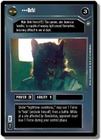 star wars ccg a new hope limited defel