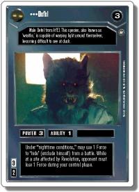 star wars ccg a new hope revised defel wb