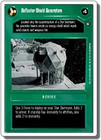 star wars ccg hoth revised deflector shield generators wb