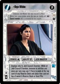 star wars ccg coruscant depa billaba