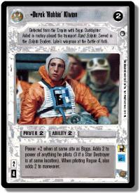 star wars ccg hoth limited derek hobbie klivian