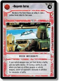 star wars ccg special edition desperate tactics