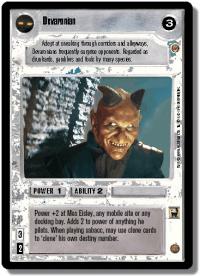 star wars ccg jabbas palace devaronian