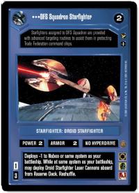 star wars ccg theed palace dfs squadron starfighter