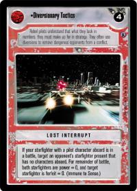 star wars ccg reflections iii premium diversionary tactics