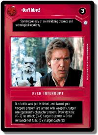 star wars ccg endor don t move