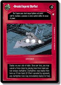 star wars ccg special edition dreaded imperial starfleet