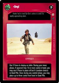 star wars ccg coruscant drop