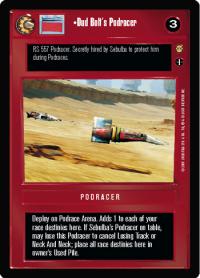 star wars ccg tatooine dud bolt s podracer