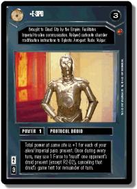 star wars ccg cloud city e 3po