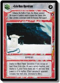 star wars ccg hoth limited echo base operations