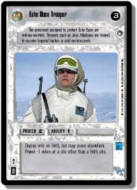 star wars ccg hoth limited echo base trooper