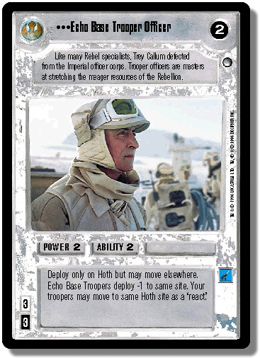 Echo Base Trooper Officer