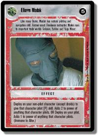 star wars ccg premiere limited ellorrs madak