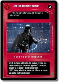 star wars ccg cloud city end this destructive conflict