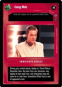 star wars ccg reflections iii premium energy walls dark