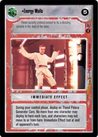 star wars ccg reflections iii premium energy walls light